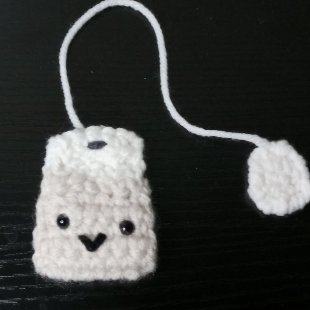 Happy tea bag!